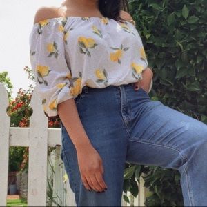 Off shoulder blouse